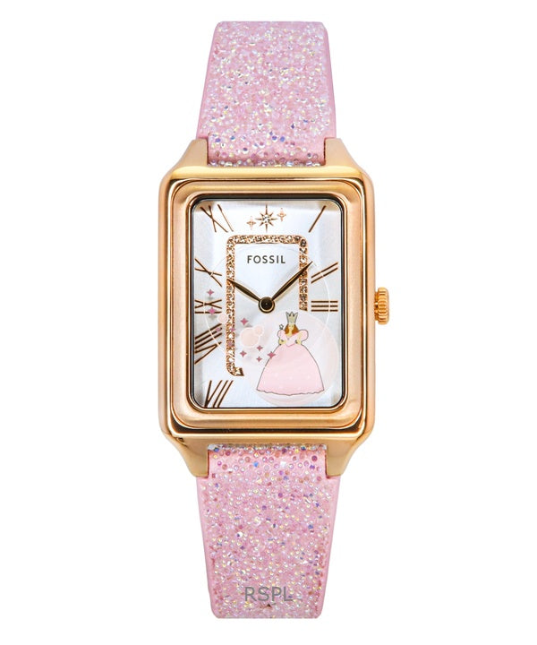 Fossil The Wizard of Oz Limited Edition Fabric Strap Silver Dial Quartz LE1199 Women's Watch