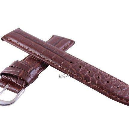 Brown Ratio Brand Leather Strap 20mm For SRP311, SRP581