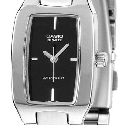 Casio Enticer Analog Black Dial LTP-1165A-1CDF LTP-1165A-1C Womens Watch