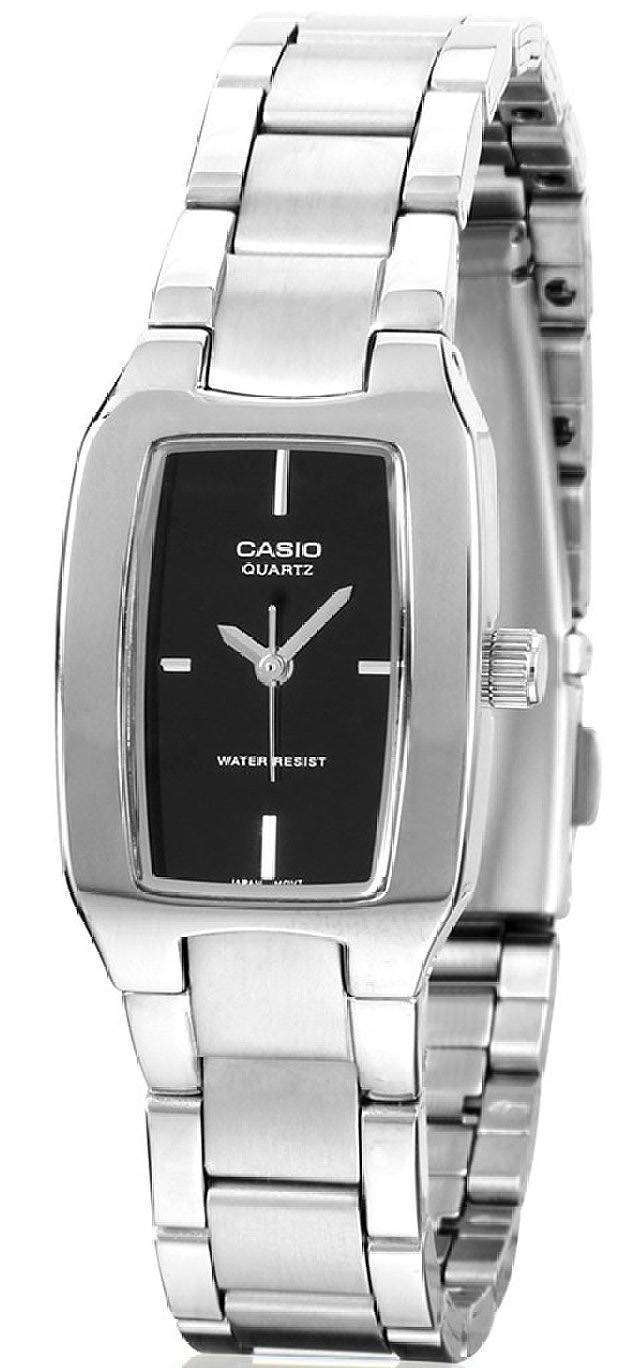 Casio Enticer Analog Black Dial LTP-1165A-1CDF LTP-1165A-1C Womens Watch