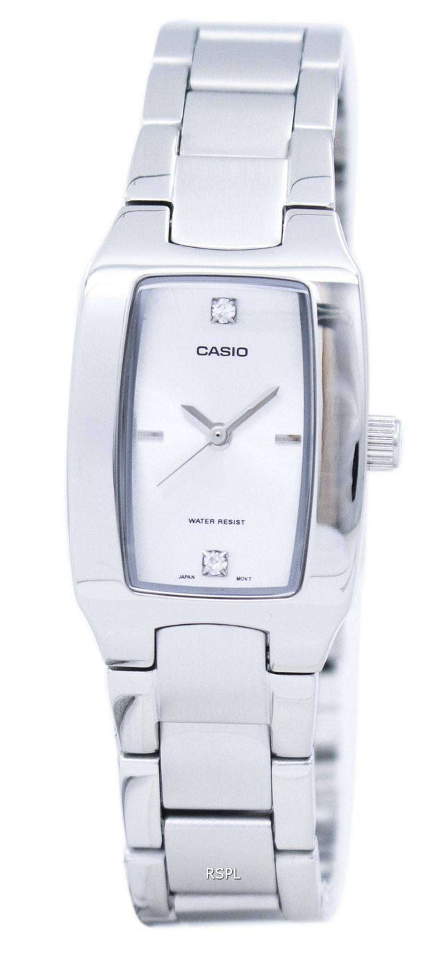 Casio Enticer Analog Silver Dial LTP-1165A-7C2DF LTP-1165A-7C2 Womens Watch