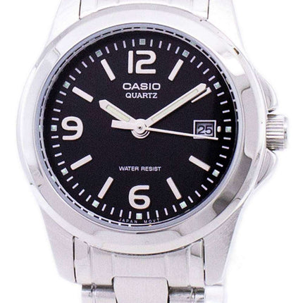 Casio Analog Quartz Black Dial LTP-1215A-1ADF LTP-1215A-1A Womens Watch