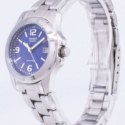 Casio Analog Quartz Blue Dial LTP-1215A-2ADF LTP-1215A-2A Womens Watch