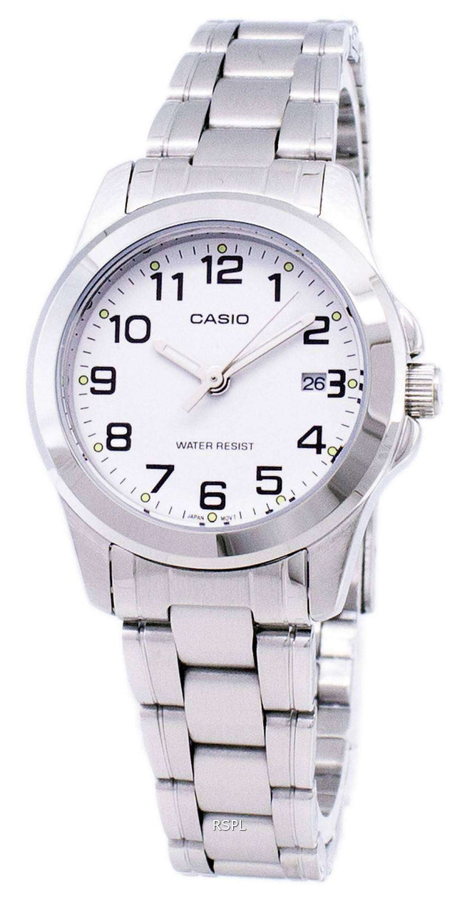 Casio Analog Quartz White Dial LTP-1215A-7B2DF LTP-1215A-7B2 Womens Watch