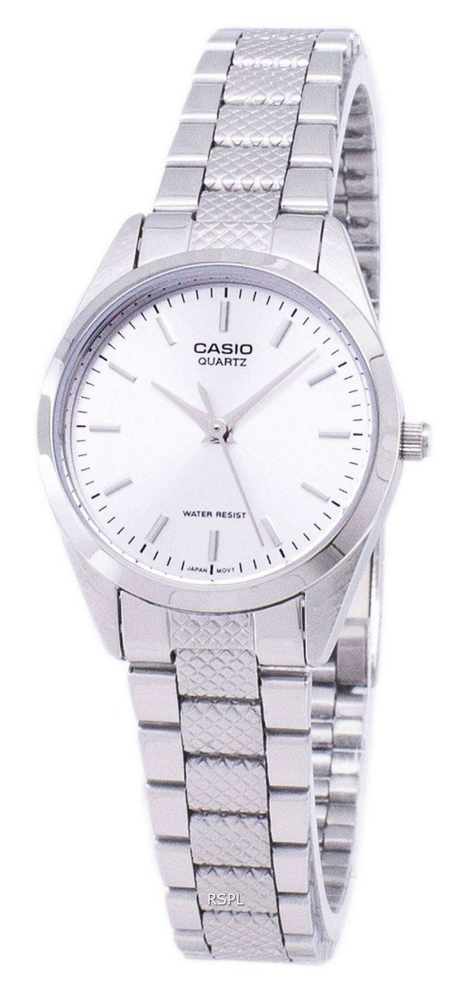 Casio Analog Quartz White Dial LTP-1274D-7ADF LTP-1274D-7A Womens Watch