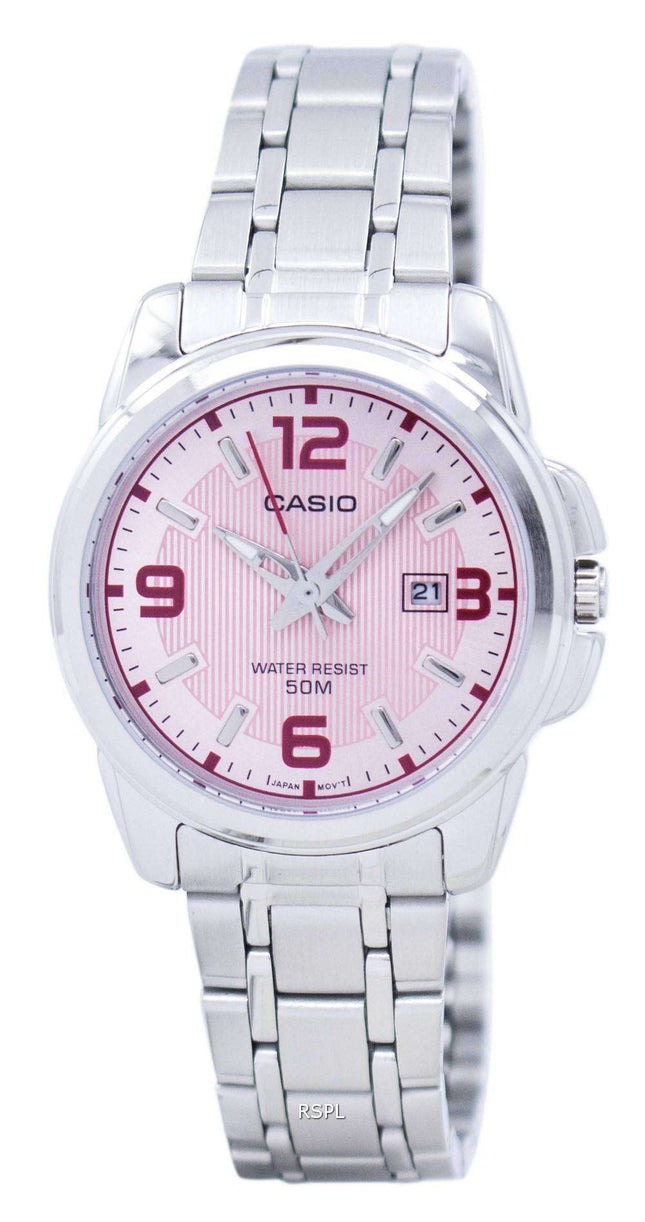Casio Enticer Analog Quartz LTP-1314D-5AVDF LTP-1314D-5AV Womens Watch