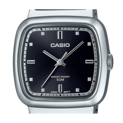 Casio Standard Analog Stainless Steel Black Dial Quartz LTP-B140D-1A Mens Watch