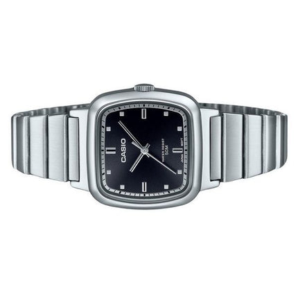 Casio Standard Analog Stainless Steel Black Dial Quartz LTP-B140D-1A Mens Watch