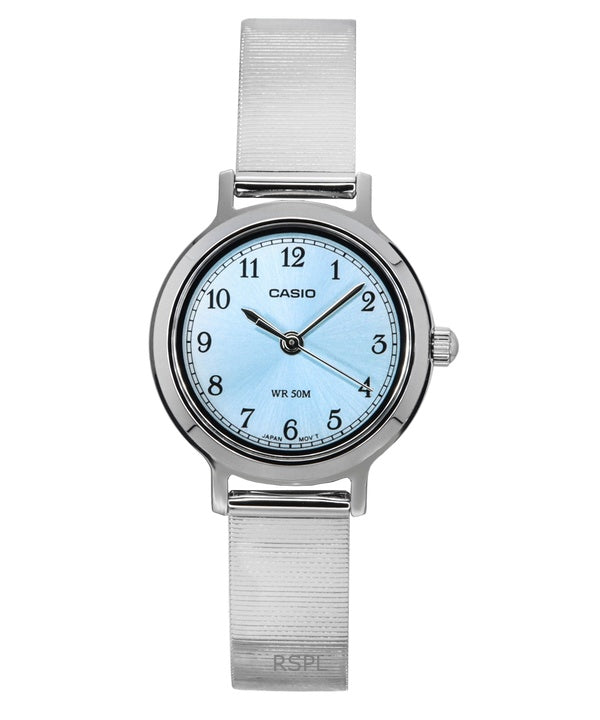 Casio Standard Analog Stainless Steel Blue Dial Quartz LTP-B170D-2BV Women's Watch