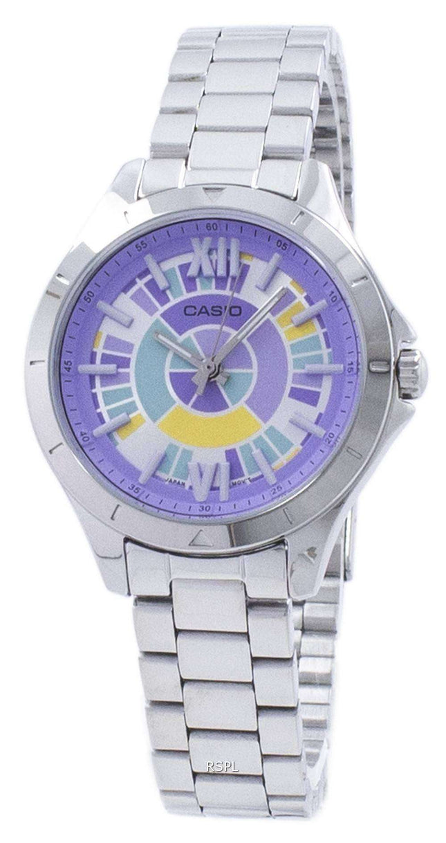 Casio Analog Quartz LTP-E129D-6A LTPE129D-6A Women's Watch