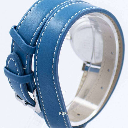 Casio Analog Quartz Double Loop LTP-E143DBL-3A LTPE143DBL-3A Women's Watch