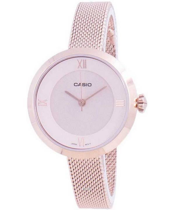 Casio Analog Pink Dial LTP-E154MPG-4A LTPE154MPG-4A Womens Watch