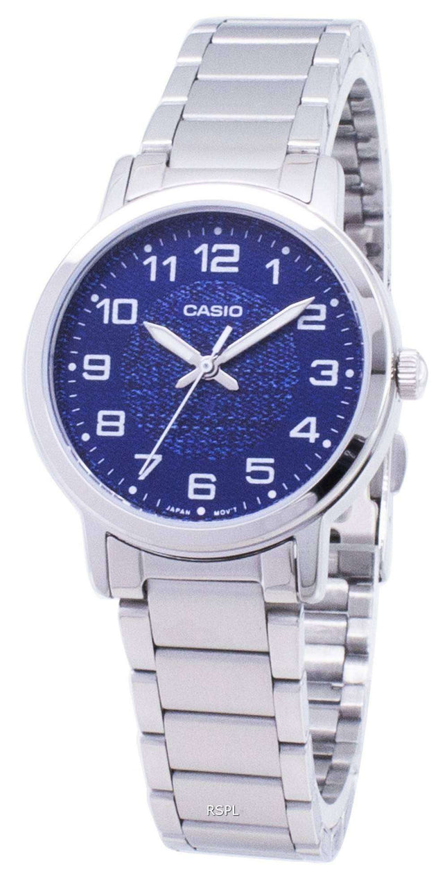 Casio Quartz LTP-E159D-2B LTPE159D-2B Analog Women's Watch