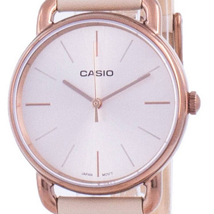 Casio Rose Gold Tone Dial Quartz LTP-E412RL-5A LTPE412RL-5 Womens Watch