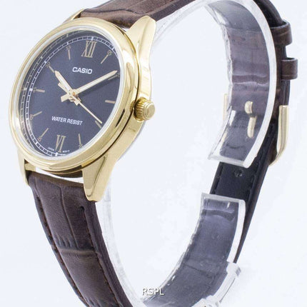 Casio Quartz LTP-V005GL-1B2 LTPV005GL-1B2 Analog Women's Watch