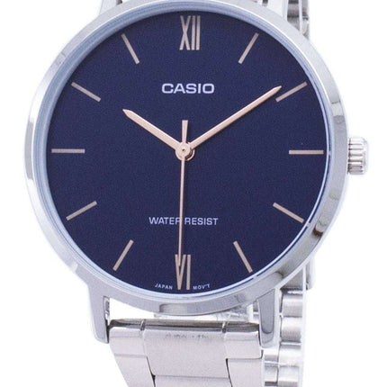 Casio Quartz LTP-VT01D-2B LTPVT01D-2B Analog Women's Watch