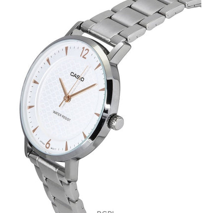 Casio Standard Analog Stainless Steel Cream Dial Quartz LTP-VT04D-7A Women's Watch