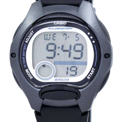 Casio Illuminator Dual Time Alarm Digital LW-200-1BV LW200-1BV Women's Watch
