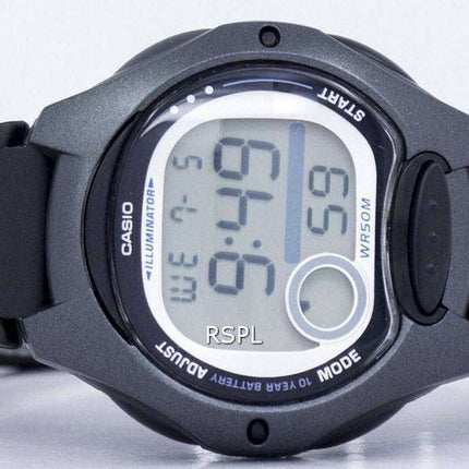 Casio Illuminator Dual Time Alarm Digital LW-200-1BV LW200-1BV Women's Watch