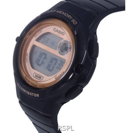 Casio Digital Resin Band Quartz LWS-1200H-1A LWS1200H-1 100M Mens Watch