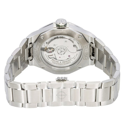 Baume & Mercier Riviera Stainless Steel Green Dial Automatic M0A10770 100M Men's Watch