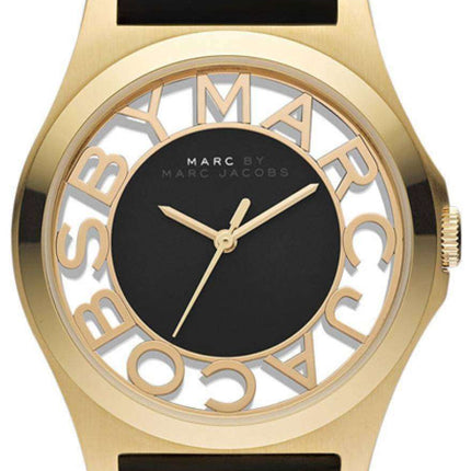 Marc By Marc Jacobs Henry Skeleton Black Dial MBM1246 Womens Watch