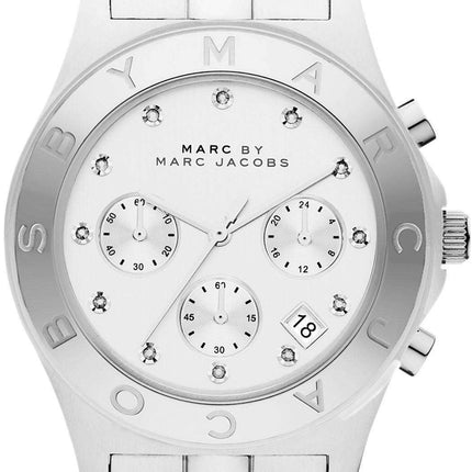 Marc By Marc Jacobs Blade Chronograph White Dial MBM3100 Womens Watch