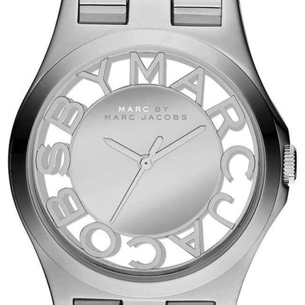 Marc By Marc Jacobs Henry Skeleton Silver Dial MBM3205 Womens Watch