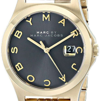 Marc By Marc Jacobs The Slim Black Dial Stainless Steel MBM3315 Womens Watch