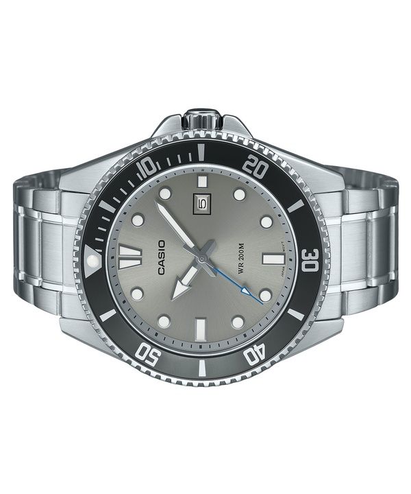 だ*ず様 CASIO MDV-107D-8AV WR 200M シルバー ダイヤ だ*ず様 CASIO MDV-107D-8AV WR 200M シルバー ダイヤ Casio