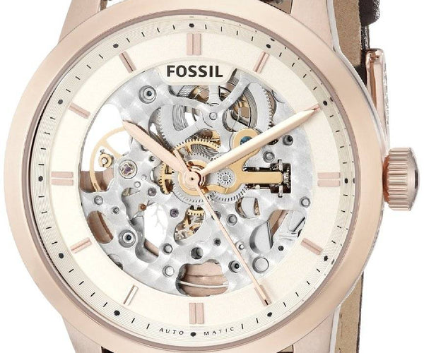 Fossil Townsman Automatic Skeleton Dial ME3078 Mens Watch