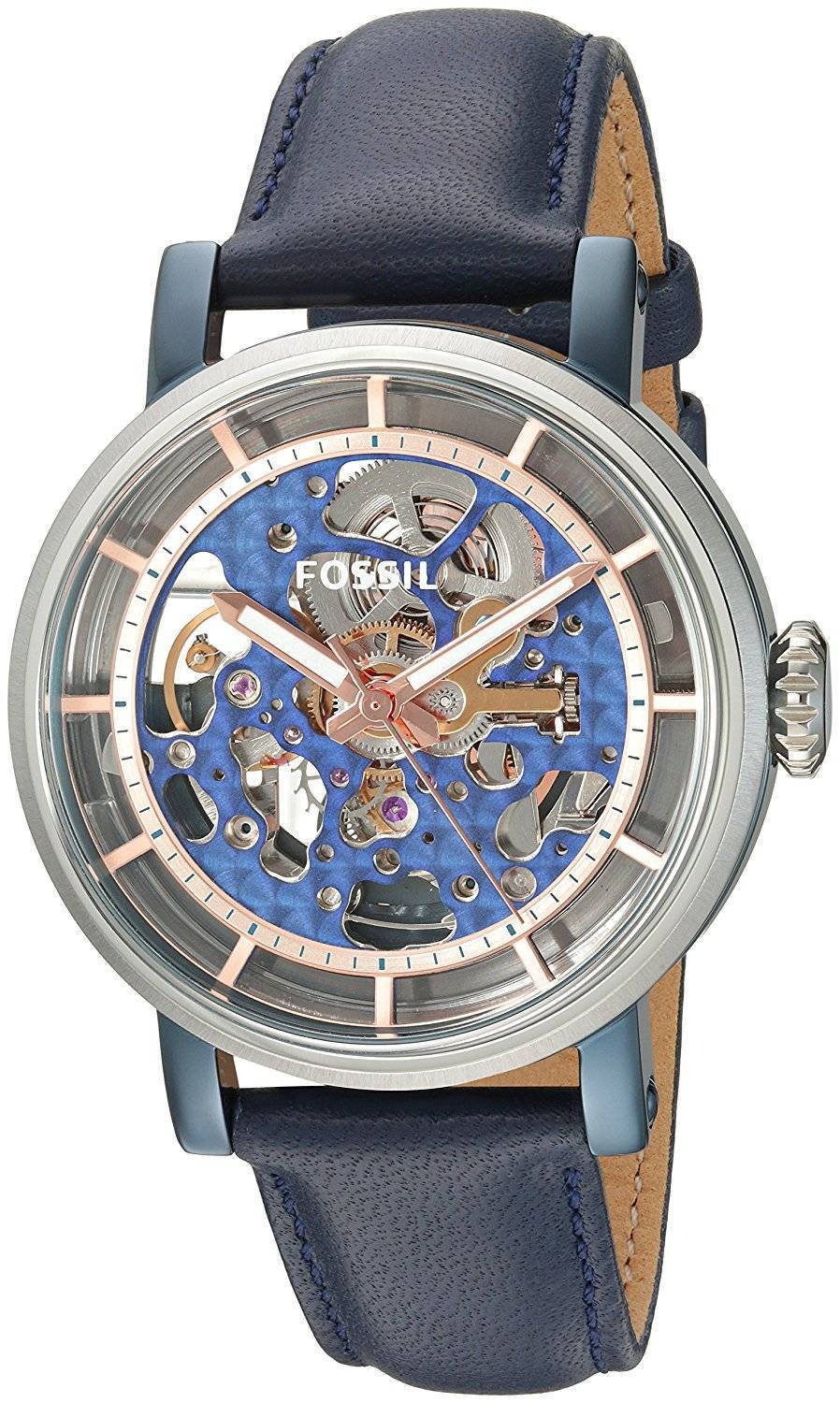 Fossil Original Boyfriend Automatic Skeleton ME3136 Women's Watch