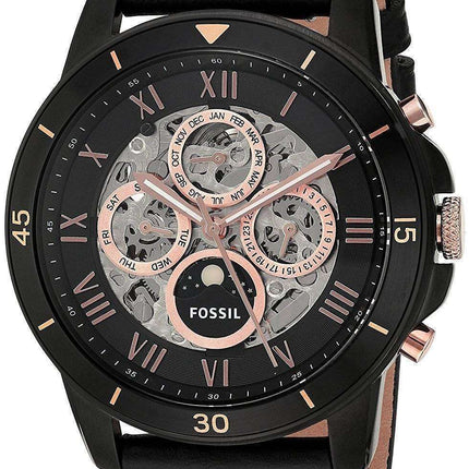 Fossil Sun And Moon Watch Fossil Grant Sport Automatic Sun Moon