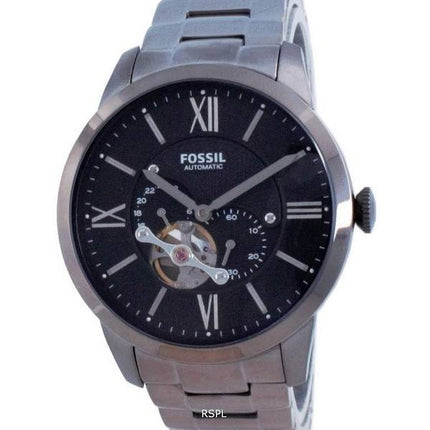 Fossil Townsman Open Heart Stainless Steel Automatic ME3172 Men's Watch