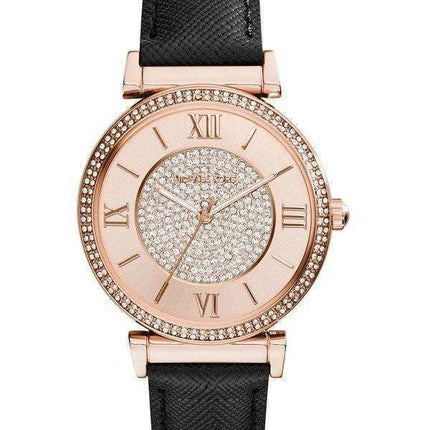 Michael Kors Catlin Rose Crystal-Set MK2376 Womens Watch