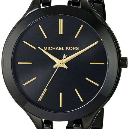 Michael Kors Slim Runway Black Dial MK3317 Women's Watch