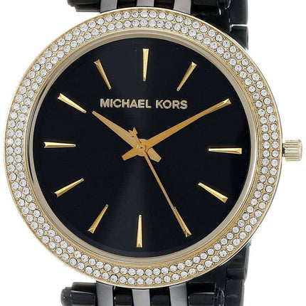 Michael Kors Darci Black Dial Crystals MK3322 Women's Watch
