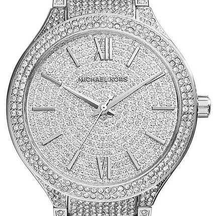Michael Kors Kerry Crystal Pave Stainless Steel MK3359 Womens Watch
