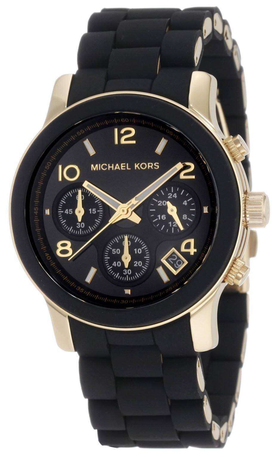 Michael Kors Chronograph Black Catwalk MK5191 Womens Watch