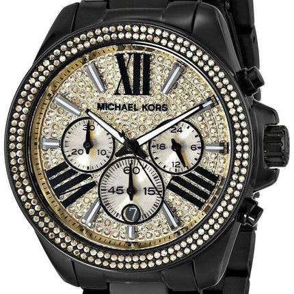 Michael Kors Wren Chronograph Crystal Pave Dial MK5961 Womens Watch