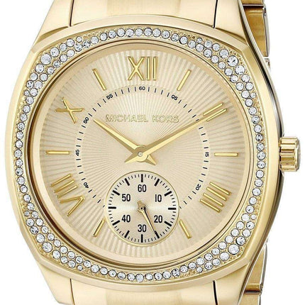 Michael Kors Bryn Gold Dial MK6134 Womens Watch
