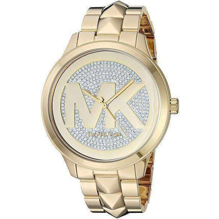 Michael Kors Runway Mercer MK6714 Diamond Accents Quartz Women's Watch