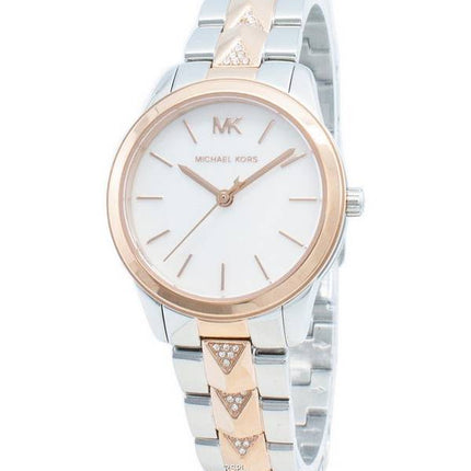 Michael Kors Runway Mercer MK6717 Diamond Accents Quartz Women's Watch