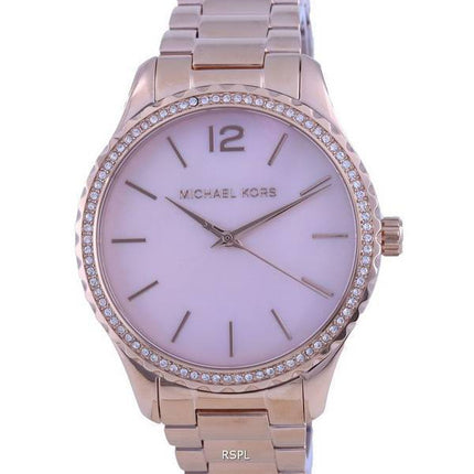 Michael Kors Layton Crystal Accents Quartz MK6848 Womens Watch