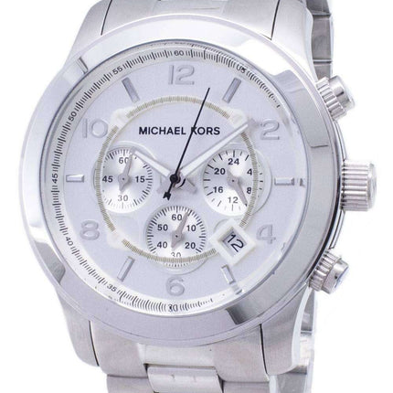Michael Kors Silver Runway MK8086 Mens Watch