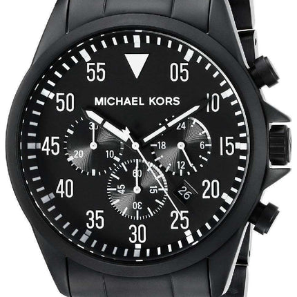 Michael Kors Gage Chronograph Black Dial MK8414 Mens Watch