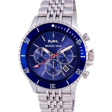 Michael Kors Bayville Chronograph Blue Dial Quartz MK8896 Mens Watch