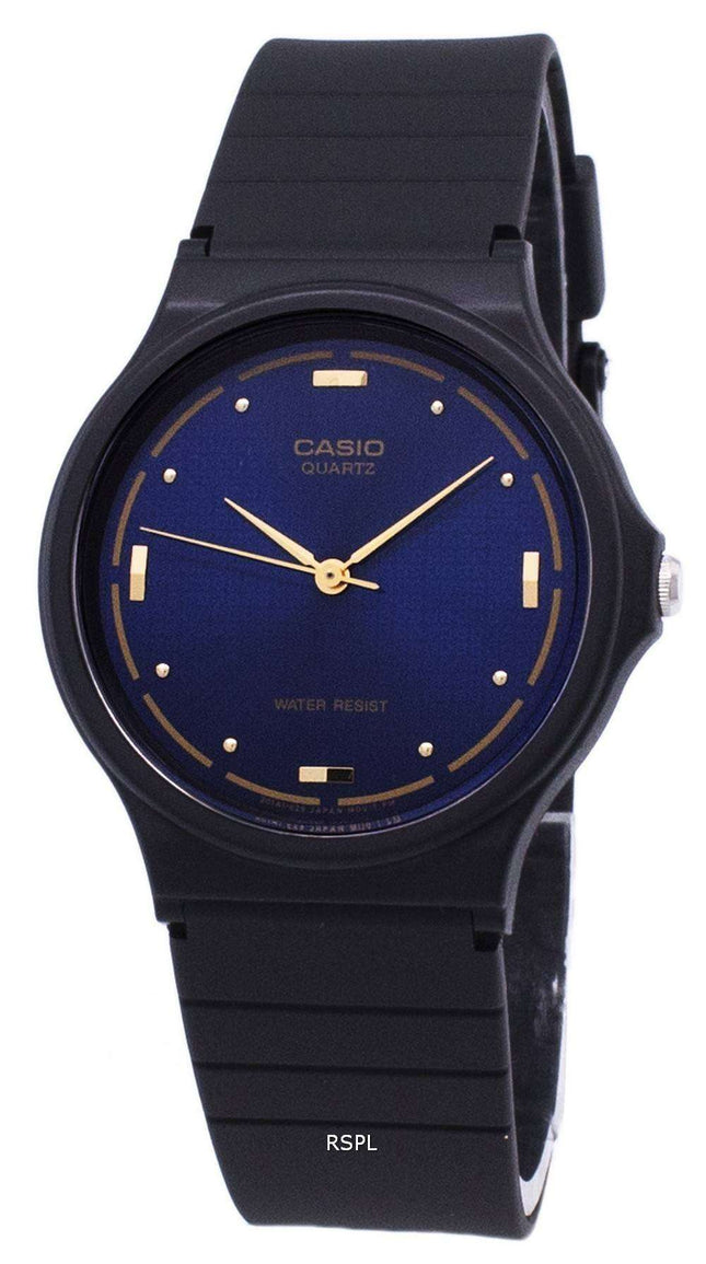 Casio Quartz Enticer Analog Blue Dial MQ-76-2ALDF MQ-76-2AL Mens Watch