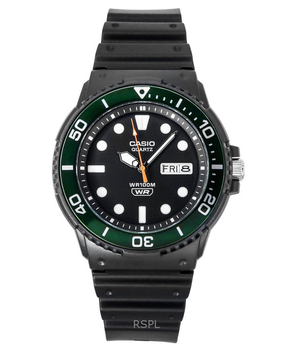 Casio Standard Analog Resin Strap Black Dial Quartz MRW-230H-1E3V 100M Men's Watch