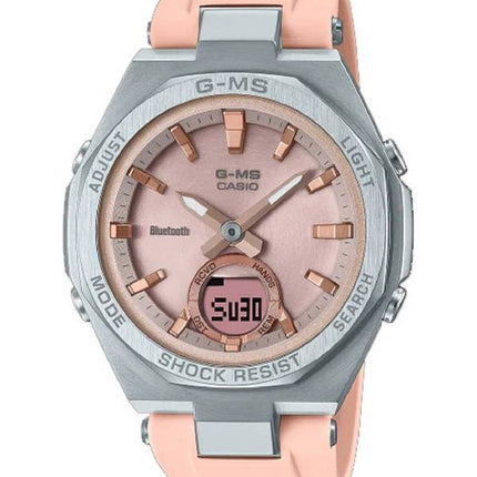 Casio Baby-G G-Ms Lineup Bluetooth Analog Digital Solar MSG-B100-4A MSGB100-4 100M Womens Watch